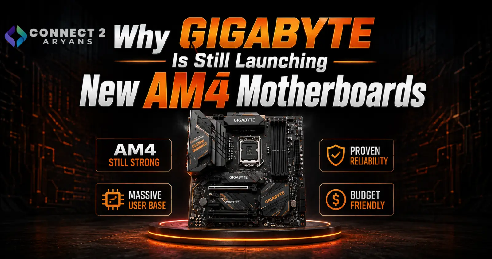 Why GIGABYTE Is Still Launching New AM4 Motherboards in 2026