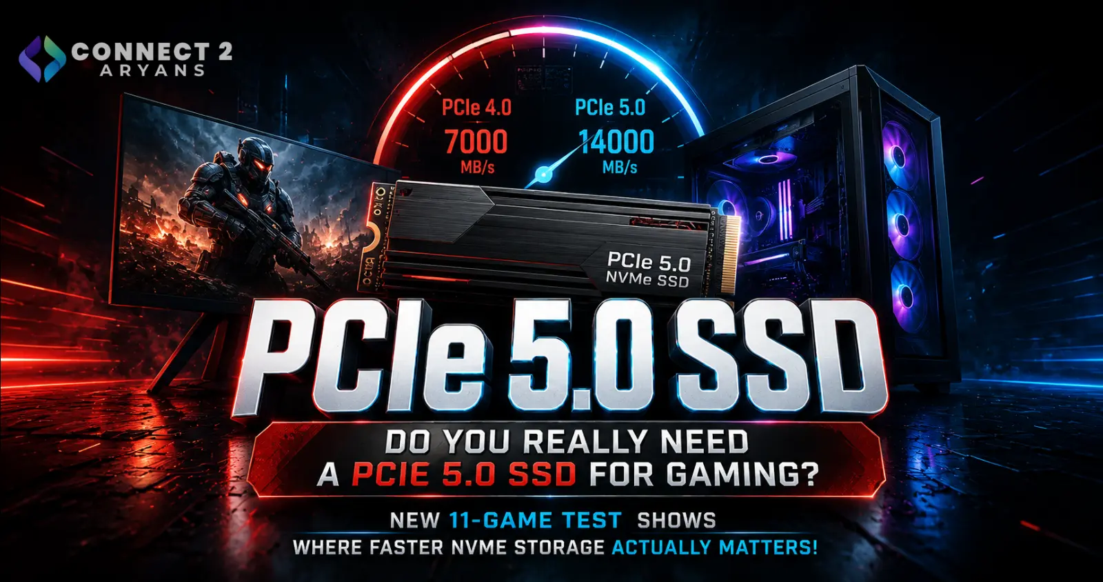 Do You Really Need a PCIe 5.0 SSD for Gaming? New 11-Game Test Shows Where Faster NVMe Storage Actually Matters
