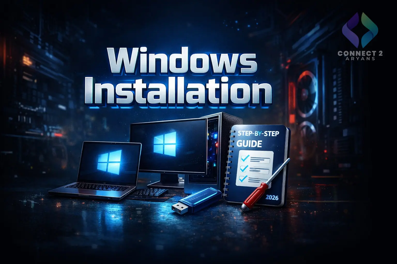 How to Install Windows on PC or Laptop – Complete Step-by-Step Guide 2026
