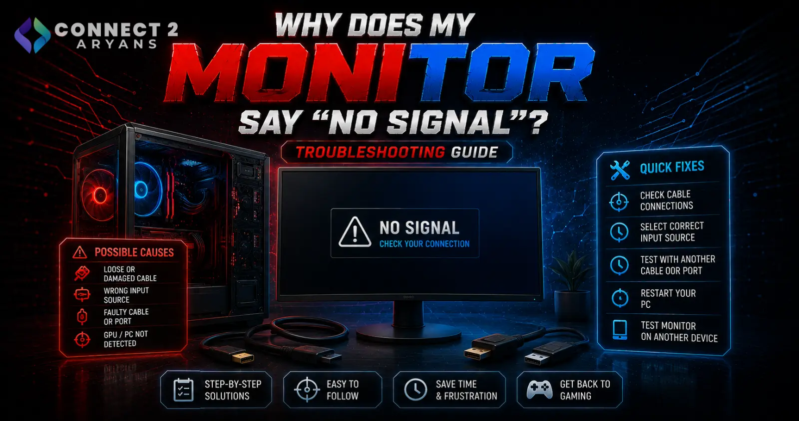 Why Does My Monitor Say "No Signal"? Troubleshooting Guide