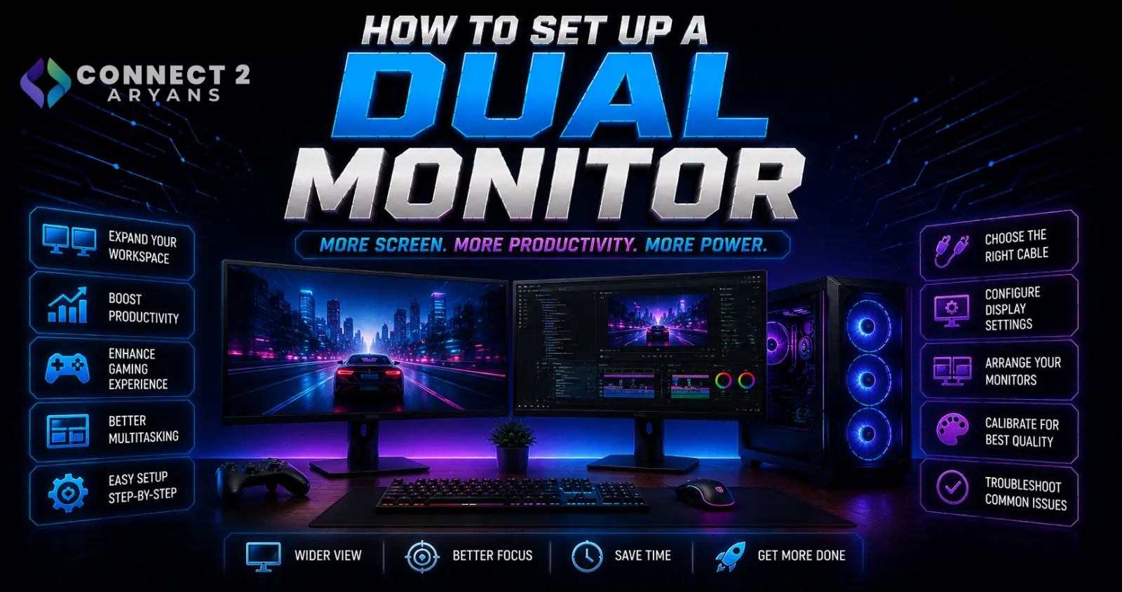How to Set Up a Dual Monitor Setup