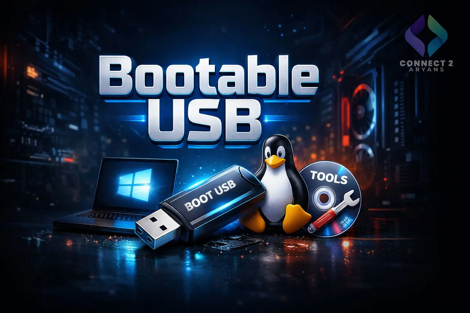 How to Make a Bootable USB (Windows, Linux & Tools Guide)