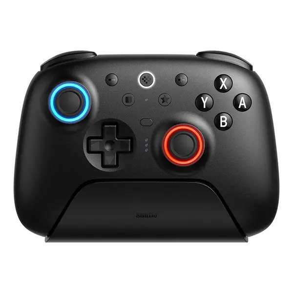 8BitDo Ultimate 2 Wireless Controller for Windows PC, Apple, Steam & Android, 1000Hz Polling Rate, TMR Joysticks, Black Wireless Gaming Controller