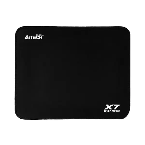 A4Tech AP-20S Mouse Pad, 800 x 300 x 2mm Extended Surface Area, Smooth Cloth Surface, Anti-Slip Rubber Base, Large Desk Mat, Black Edition