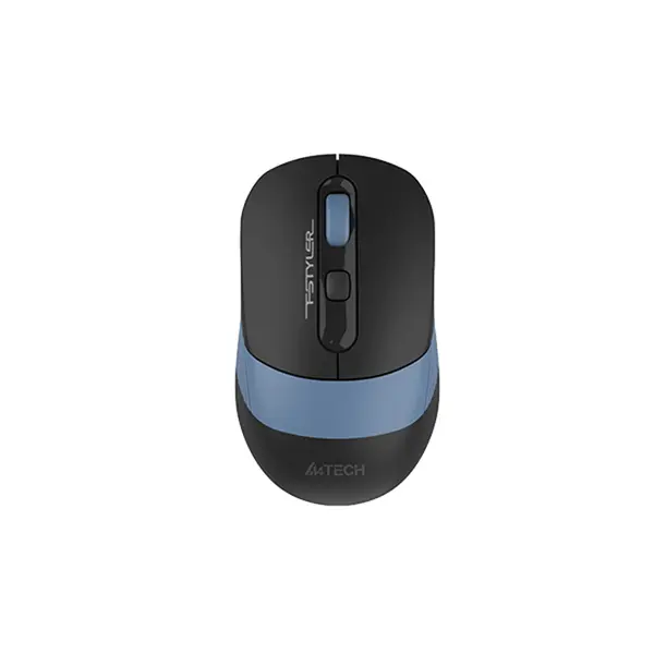 A4Tech FB10CS Bluetooth & 2.4GHz Wireless Rechargeable Silent Click Mouse, 2000 DPI Adjustable Optical Sensor, Multi-Device Connectivity, USB Type-C Charging, Dual Wireless Mode