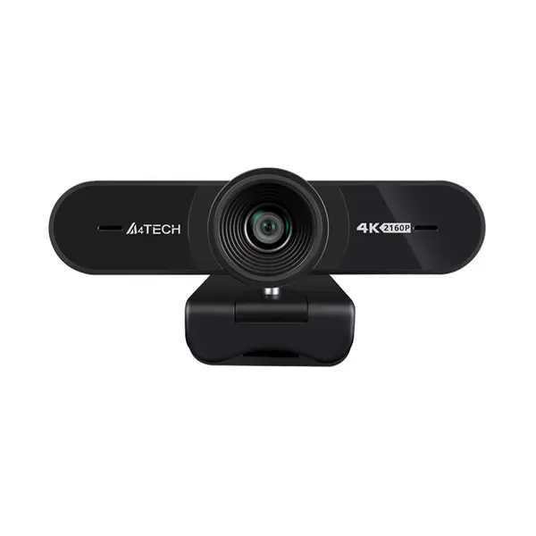 A4Tech PK-1000HA UHD 4K Pro Auto Focus Webcam Plus, 3840×2160 UHD Resolution, Dual Noise-Cancelling Microphones, 95° Wide-Angle Lens, USB Plug-and-Play Webcam