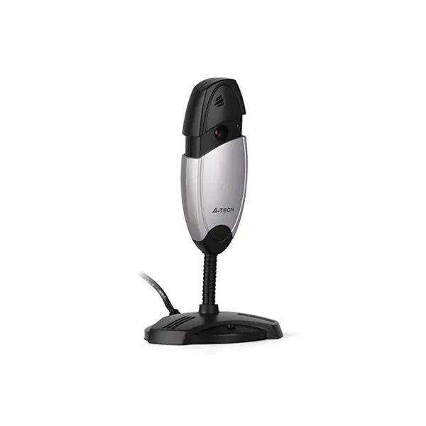 A4Tech PK-635G Anti-Glare Webcam, VGA 640×480 Resolution, Built-In Microphone, 52° Viewing Angle, Fixed Focus Lens, USB Plug-and-Play Webcam