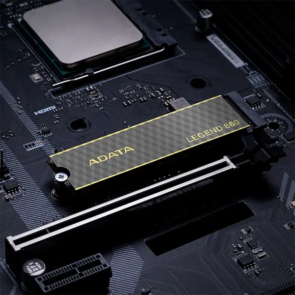 ADATA LEGEND 860 500GB PCIe Gen4 x4 M.2 2280 NVMe SSD, 5000MB/s Read Speed, 4500MB/s Write Speed, 3D NAND Flash, NVMe 2.0