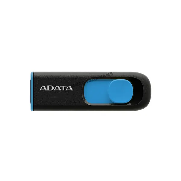ADATA UV128 USB 3.2 Gen 1 Flash Drive, Retractable Capless Design, High-Speed Data Transfer, Sliding USB Connector, USB Type-A Storage Drive