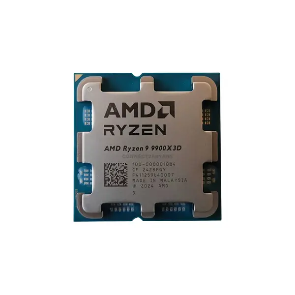 AMD Ryzen 9 9900X3D AMD Ryzen 9 9900X3D Desktop Processor, 12 Cores, 24 Threads, 3D V-Cache, AM5 Socket, Up to 5.5GHz Boost Clock