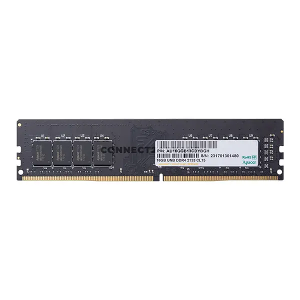 Apacer 8GB DDR4 3200MHz Desktop RAM, 288-Pin Memory Module, 1.2V Low-Voltage Desktop Memory, Single Channel DDR4 RAM
