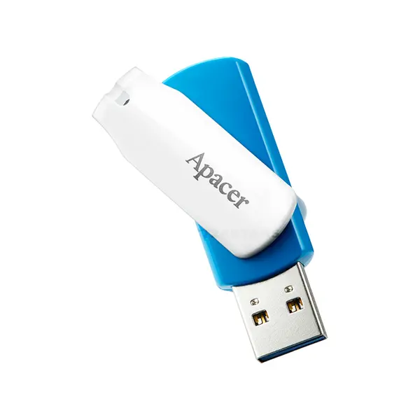 Apacer AH357 USB 3.2 Gen 1 Flash Drive, Swivel Cap Design, High-Speed Data Transfer, USB Type-A Interface, Portable USB Storage Drive