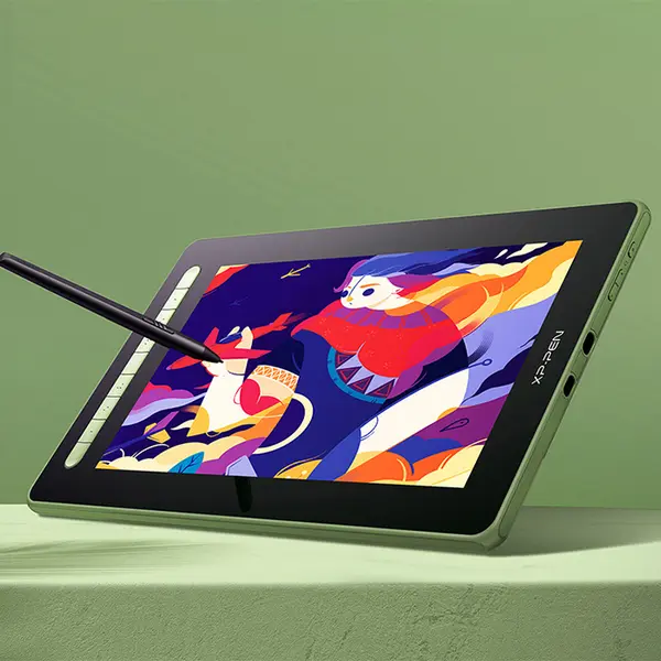 XP-Pen Artist 13 (2nd Gen) Drawing Monitor, Full HD Creative Display, Battery-Free Stylus Support, Professional Pen Display for Digital Art, Illustration and Graphic Design