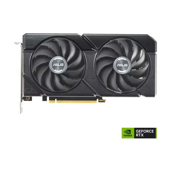 ASUS DUAL GeForce RTX 4060 Ti EVO OC Edition 16GB GDDR6 Graphics Card, 2625MHz Boost Clock, 16GB GDDR6 Memory, 2.5-Slot Dual Fan Cooling Design, PCIe 4.0 Interface, Factory Overclocked High Performance Gaming GPU