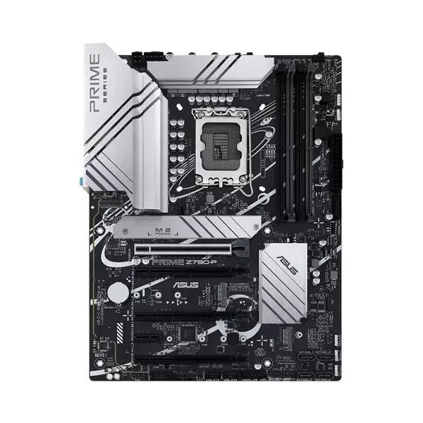 ASUS PRIME Z790-P CSM ATX Motherboard, Intel Z790 Chipset, LGA1700 Socket, DDR5 Memory Support, PCIe 5.0 Graphics Support, ASUS Corporate Stable Model Platform, High-Performance Desktop Motherboard