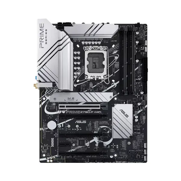 ASUS PRIME Z790-P WIFI CSM ATX Motherboard, Intel Z790 Chipset, LGA1700 Socket, DDR5 Memory Support, PCIe 5.0 Graphics Support, WiFi Connectivity, ASUS Corporate Stable Model Performance Motherboard