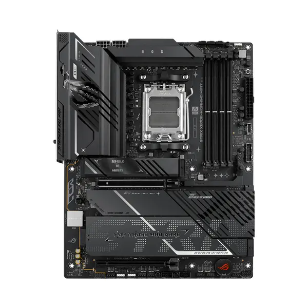 ASUS ROG STRIX X870E-H GAMING WIFI7 ATX Motherboard, AMD X870E Chipset, AM5 Socket, DDR5 Memory Support, PCIe 5.0 Graphics and Storage Support, WiFi 7 Connectivity, USB4 Ports, High-Performance Gaming Motherboard