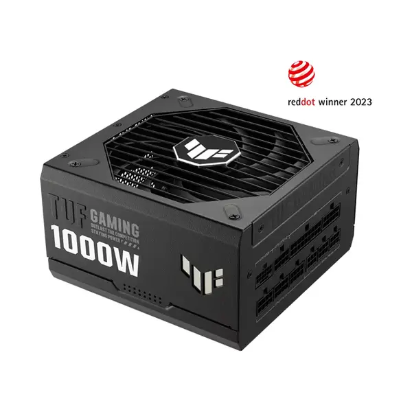 ASUS TUF Gaming 1000G 1000W 80 Plus Gold Fully Modular ATX 3.1 Power Supply, PCIe 5.1 Ready, Native 16-Pin GPU Connector, 135mm Axial-Tech Fan