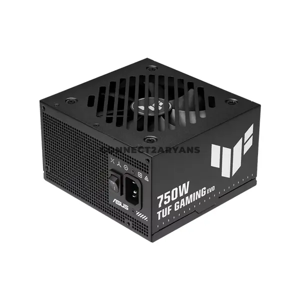 ASUS TUF Gaming 750W Bronze EVO Power Supply, ATX 3.1, PCIe 5.1, 80 PLUS Bronze + Cybenetics Silver, 135mm Dual Ball Bearing Fan, Military-Grade Components, Protective PCB Coating, Premium Etched Cables