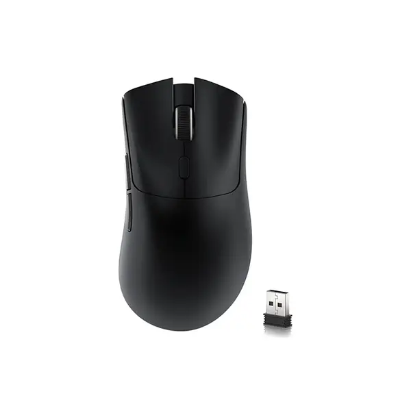 ATTACK SHARK R1 Wireless Gaming Mouse, Black Edition, Lightweight Ergonomic Design with High Precision Optical Sensor