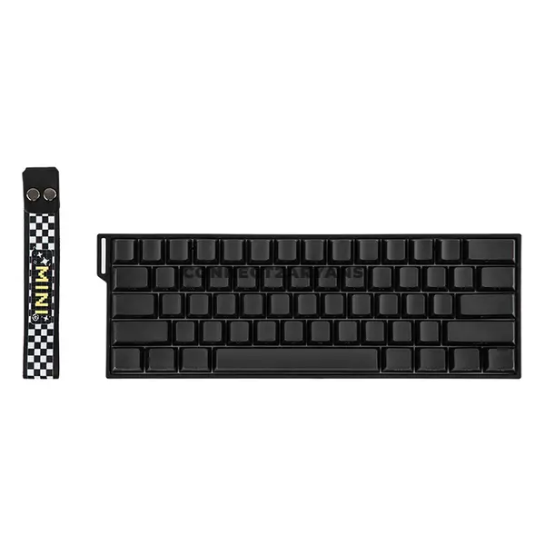 AULA MINI60 HE Pro Black Side-Printed Tri-Mode Hall Effect Magnetic Gaming Keyboard, Stormrise Magnetic Switch, 60% 61-Key Layout, 8K Polling Rate, 128K Scan Rate, 0.125ms Latency, Rapid Trigger, Hot-Swappable, RGB, 4000mAh Battery