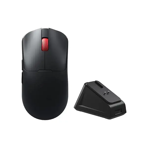 Aula SC380Pro Wireless Gaming Mouse Black, PAW3311 Optical Sensor, 12000 DPI, Tri-Mode Connectivity, Ultra-Lightweight 55g Design, Charging Dock Gaming Mouse