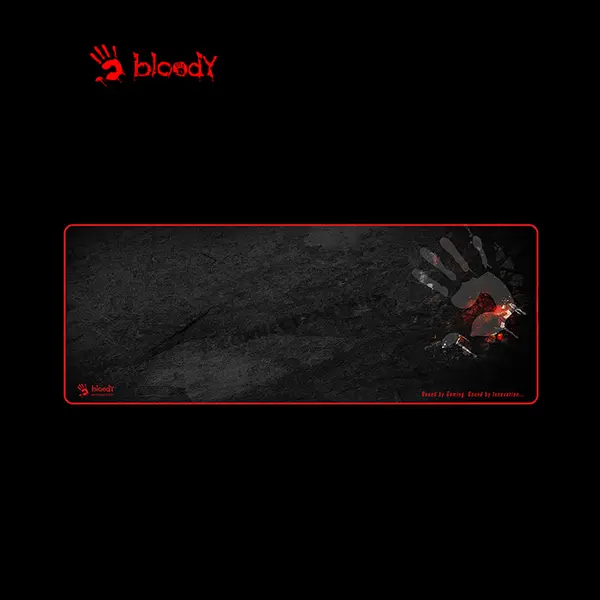 Bloody B-088S Extended Gaming Mouse Pad, 800 x 300 x 2mm Large Surface, Precision Cloth Tracking Surface, Anti-Slip Rubber Base, Extended Gaming Desk Mat