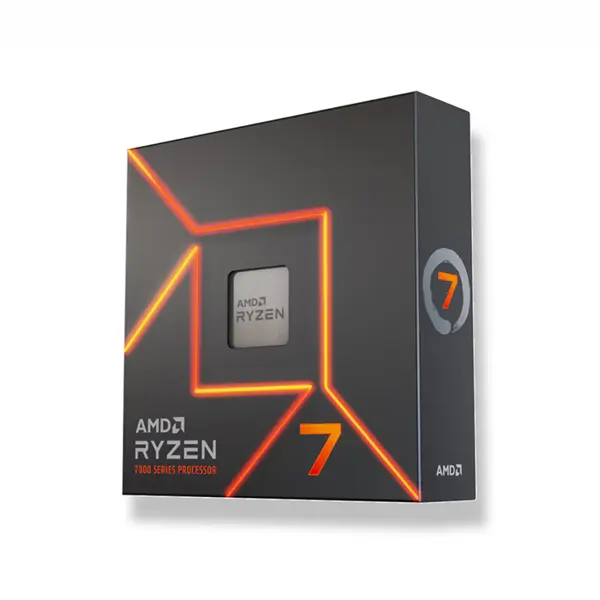 AMD Ryzen 7 7700 Desktop Processor 8 Cores 16 Threads, Up to 5.30GHz Max Boost Clock, Zen 4 Architecture, Radeon Graphics, AM5 Gaming and Productivity CPU