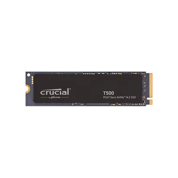 Crucial T500 500GB PCIe Gen4 x4 NVMe M.2 2280 Internal SSD, Up to 7200MB/s Read Speed, Up to 5700MB/s Write Speed, High-Performance Gaming and Professional Storage Solution