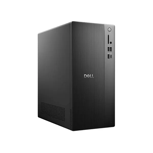 Dell ECT1250 Desktop PC, Intel Core i7-14700 14th Gen Processor, 8GB Memory, 512GB PCIe SSD Storage, Intel UHD Graphics, DOS Operating System, Business and Productivity Tower Computer
