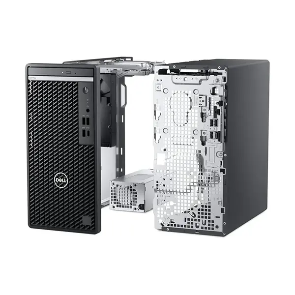 Dell OptiPlex 7020 Tower Desktop PC, Intel Core i3-12100 Processor, 8GB RAM, 512GB SSD, Intel UHD Graphics, DOS Operating System