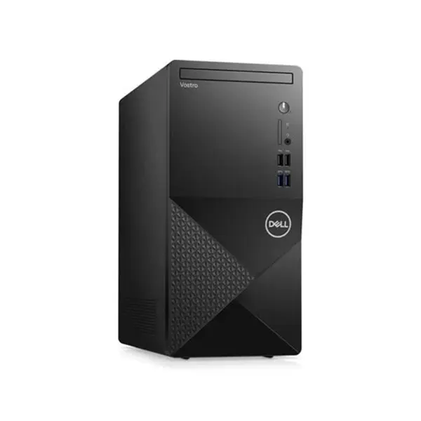 Dell Vostro 3910 Tower Desktop PC, Intel Core i3-12100 Processor, 8GB RAM, 256GB SSD, Intel UHD 730 Graphics, DOS Operating System