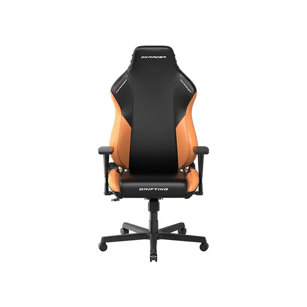 DXRacer Drifting Series Large Gaming Chair Black Orange Edition, Ergonomic Racing Style Design, Adjustable Comfort Features, Premium Gaming and Office Chair