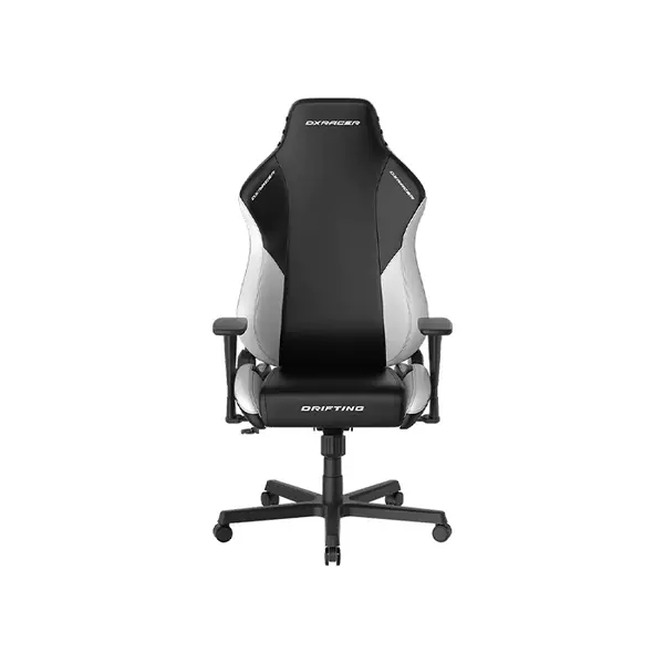 DXRacer Drifting Series Large Gaming Chair Black White Edition, Ergonomic Racing Style Design, Adjustable Comfort Features, Premium Gaming and Office Chair