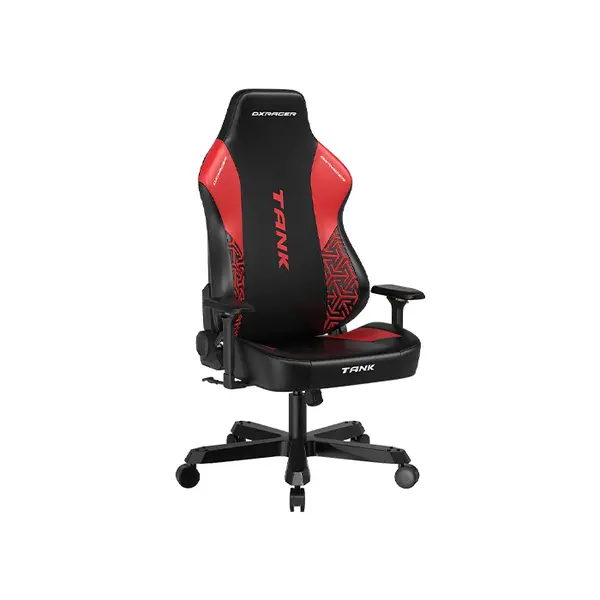 DXRacer TANK Series Gaming Chair Black Red Edition, Heavy-Duty Ergonomic Design, Extra-Large Comfort Support, Premium Gaming and Office Chair