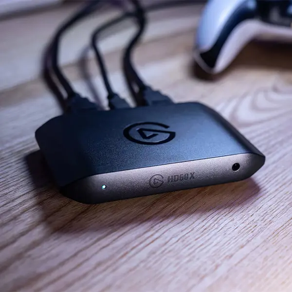 Elgato HD60 X External Capture Card, 4K60 HDR10 Game Capture Device, Ultra-Low Latency Streaming Performance, Professional Content Creation Capture Solution