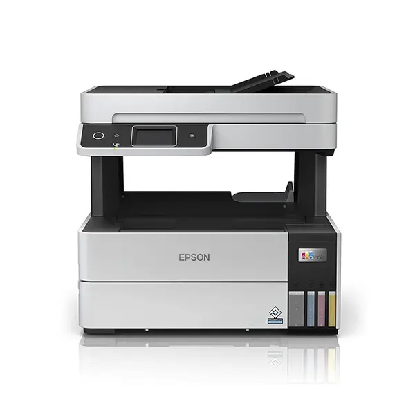 Epson EcoTank L6490 A4 Ink Tank Printer, Print Copy Scan Fax Functions, Automatic Document Feeder, Automatic Duplex Printing, Wi-Fi Ethernet and USB Connectivity, High-Efficiency Business Multifunction Printer