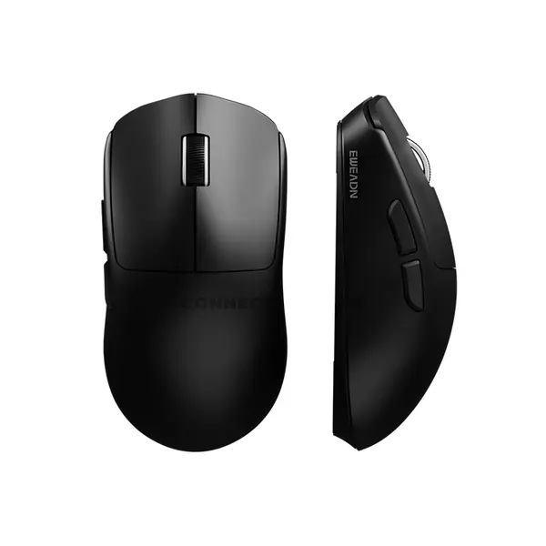 EWEADN X23 Pro Wireless Gaming Mouse Black, Tri-Mode Connectivity, Bluetooth + 2.4GHz Wireless + USB-C Wired Gaming Mouse, Lightweight Ergonomic Gaming Mouse