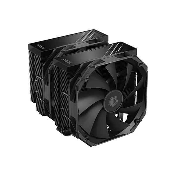 ID-COOLING FROZN A720 Black CPU Air Cooler, Dual Tower High Performance Cooling System with Advanced Heatpipe Architecture