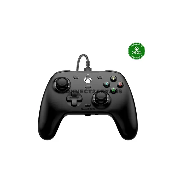 GameSir G7 HE Translucent Black Wired Gaming Controller for Xbox Series X|S, Xbox One & PC, Anti-Drift Hall Effect Sticks, Hall Effect Analog Triggers, E-Sport Micro Switch Face Buttons, 2 Remappable Back Buttons, 4 Rumble Motors, 3.5mm Audio Jack 