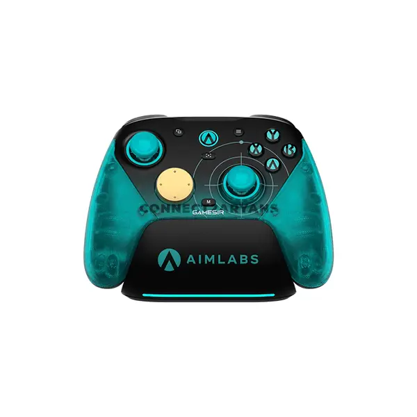 GameSir G7 Pro 8K PC Aimlabs Edition Wireless Esports Controller, Official Aimlabs Licensed, Mag-Res TMR Sticks Gen-2, 8000Hz Polling Rate, Dual-Mode Hall Effect Triggers, 4 Remappable Macro Buttons, 2.4GHz / USB-C