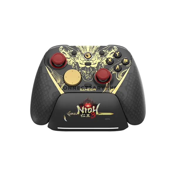 GameSir G7 Pro 8K PC Nioh 3 Edition Wireless Esports Controller, Official Nioh 3 Collaboration, Gen-2 Mag-Res TMR Sticks, 8000Hz Polling Rate, Hall Effect + Microswitch Triggers, 4 Macro Buttons, 1200mAh Battery, Charging Station