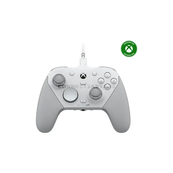 GameSir G7 Pro Mech White Tri-Mode Gaming Controller for Xbox Series X|S, Xbox One, PC & Android, Mag-Res TMR Anti-Drift Sticks, Hall Effect Analog Triggers with Micro Switch Trigger Stops, Optical Micro Switch ABXY Buttons, Mechanical D-Pad, 1000Hz 