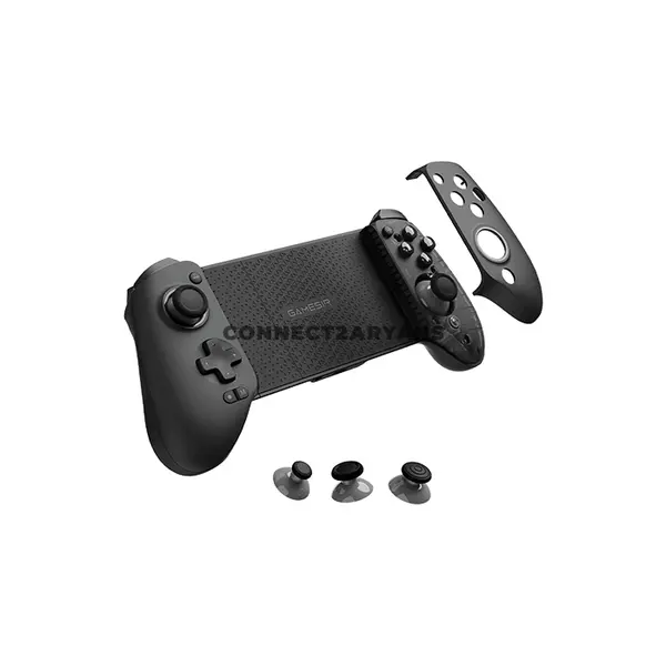 GameSir G8 Plus Bluetooth Stretchable Mobile Gaming Controller, Hall Effect Sticks & Triggers, 1000mAh Battery, 6-Axis Gyroscope, Dual Back Buttons, Magnetic Faceplate, iOS, Android, Switch, Tablets & PC