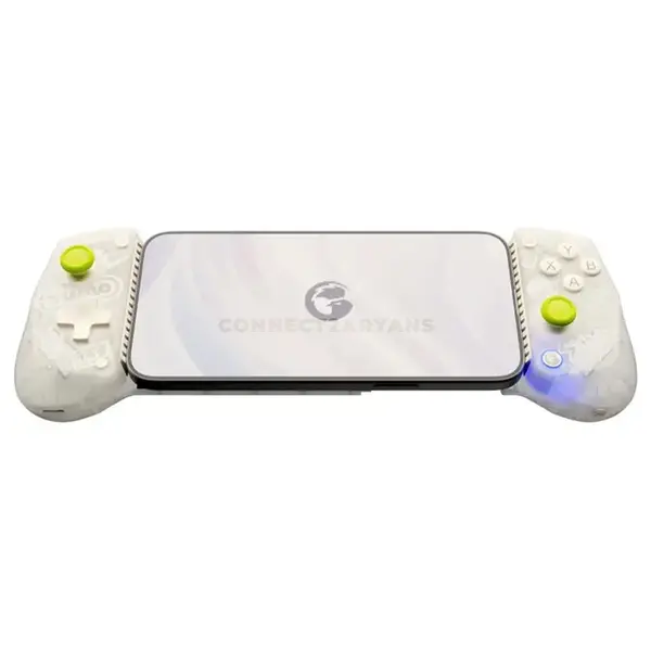 GameSir X5S ZZZ Edition Cloud White Wireless Mobile Gaming Controller, Hall Effect Sticks & Triggers, Bluetooth, 2.4GHz & USB-C Wired, 840mAh Battery, Dual HD Rumble, 6-Axis Gyroscope, Switch 2, Android, iOS & PC