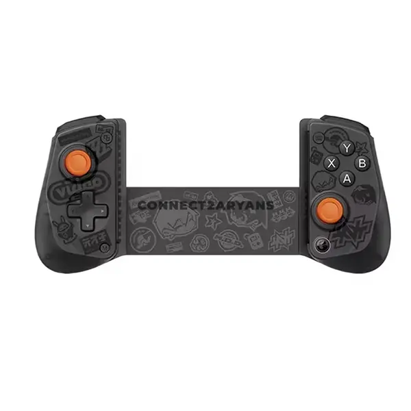 GameSir X5S ZZZ Edition Shadow Black Wireless Mobile Gaming Controller, Hall Effect Sticks & Triggers, Bluetooth, 2.4GHz & USB-C Wired, 840mAh Battery, Dual HD Rumble, 6-Axis Gyroscope, Switch 2, Android, iOS & PC