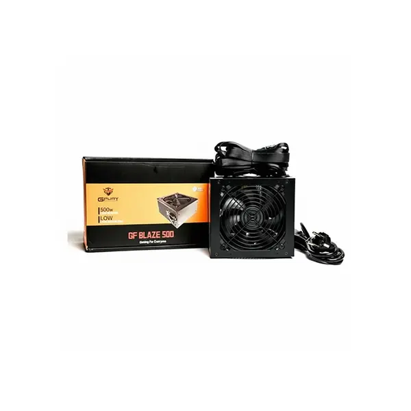 GFURY GF BLAZE500 500W Power Supply, Reliable ATX Design, Stable Power Delivery System, Efficient Cooling Performance, Entry-Level Gaming and Productivity PSU