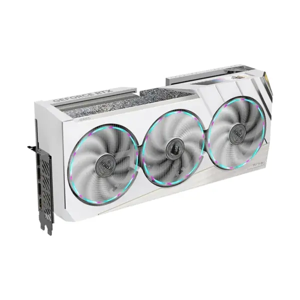 GIGABYTE AORUS GeForce RTX 4080 SUPER XTREME ICE 16G Graphics Card, 16GB GDDR6X, 10240 CUDA Cores, 2700MHz Boost Clock, WINDFORCE Triple-Fan Cooling, PCIe 4.0 Graphics Card