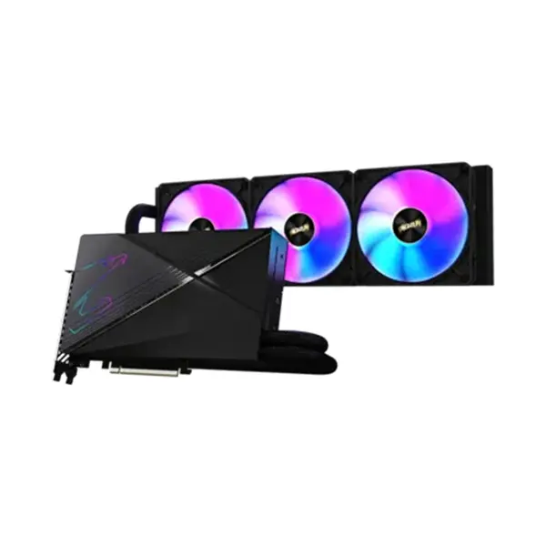 GIGABYTE AORUS GeForce RTX 4080 XTREME WATERFORCE 16G Graphics Card, 16GB GDDR6X, 9728 CUDA Cores, 2565MHz Boost Clock, 360mm AIO Liquid Cooling, PCIe 4.0 Graphics Card