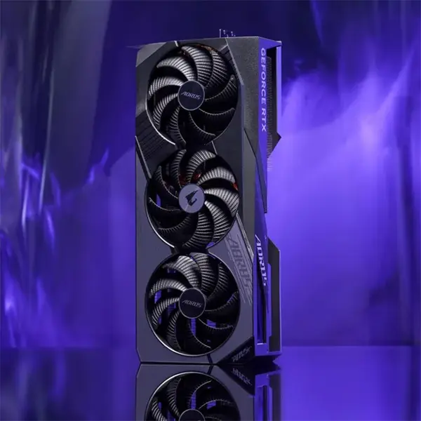 GIGABYTE AORUS GeForce RTX 4090 MASTER 24G Graphics Card, 24GB GDDR6X, 16384 CUDA Cores, 2550MHz Boost Clock, WINDFORCE Cooling, PCIe 4.0 Graphics Card